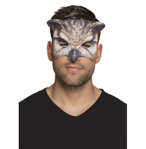 Demi-Masque EVA Hibou - Loups et Masques  pas cher