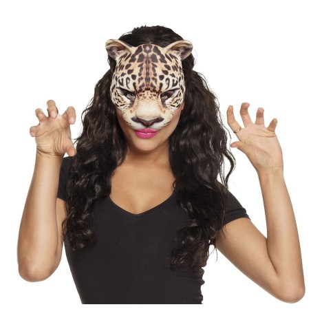 Demi-Masque EVA Leopard