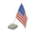 10 Drapeaux USA tissu 14 x 21 cm