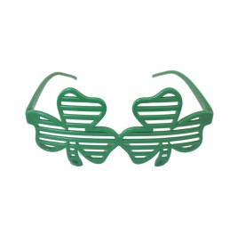 Lunette Trèfle verte sans verre