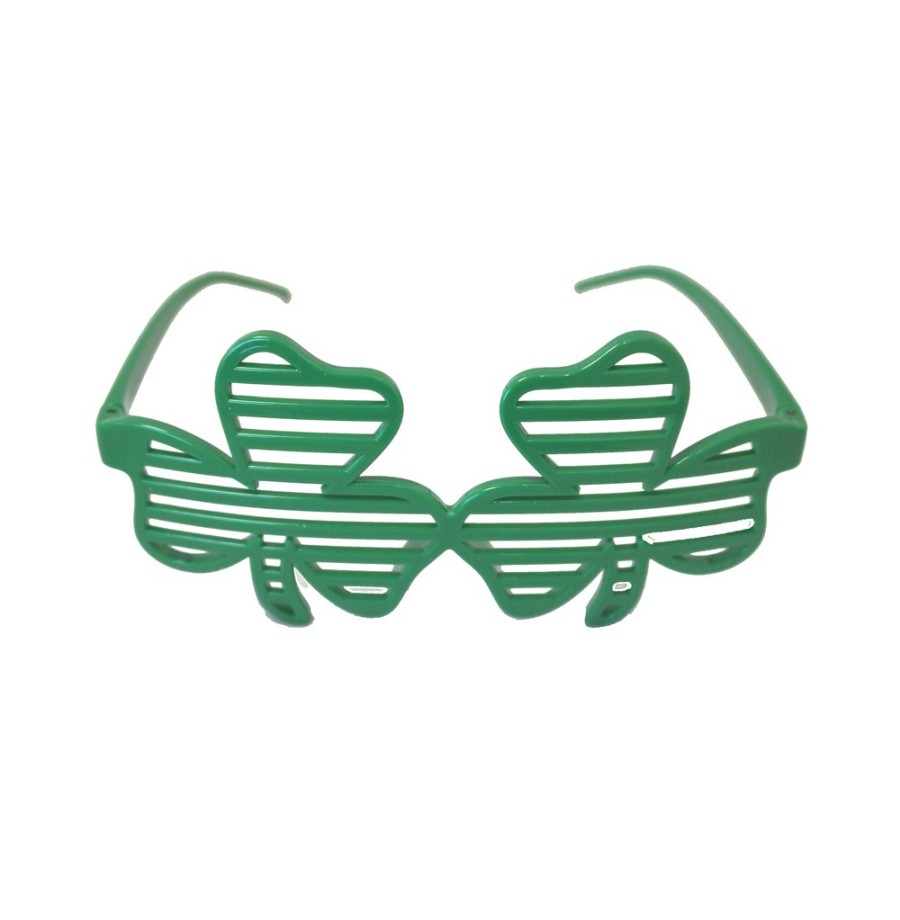 Lunette Trèfle verte sans verre