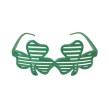 Lunette Trèfle verte sans verre