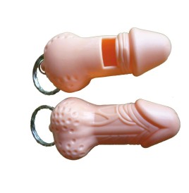 Porte-clés Sifflet zizi 12*3.5cm - Sexy  pas cher