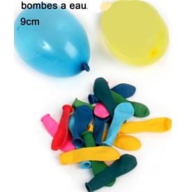 Bombe à eau 9 cm(sachet de 50 pièces) - Jeux d'eau  pas cher