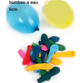 Bombe à eau  9 cm(sachet de 50 pièces)