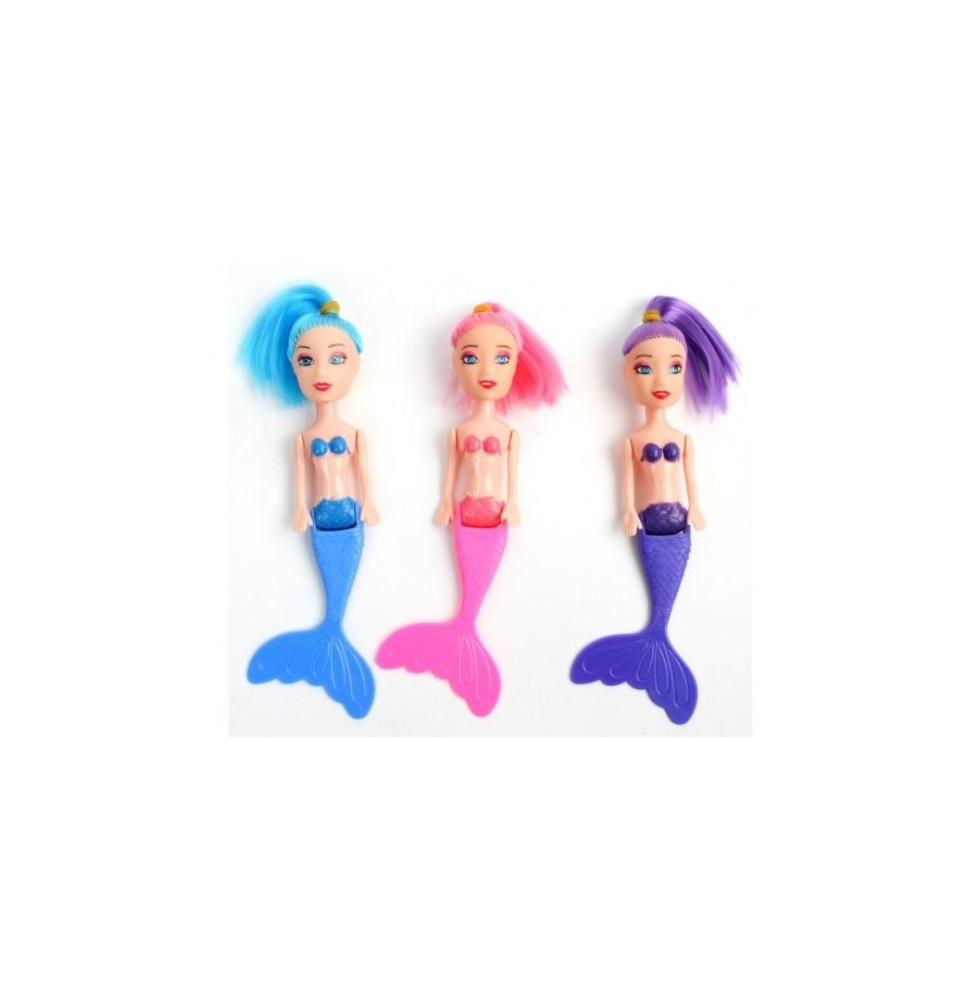 Poupée Sirène articulée 14 cm