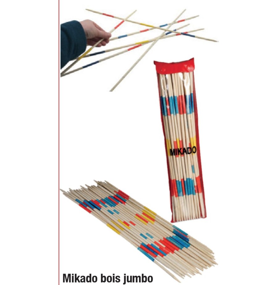 Mikado géant 50 cm (24 bâtonnets)