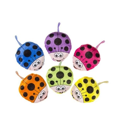 Peluche Coccinelle 13 cm - Peluches  pas cher