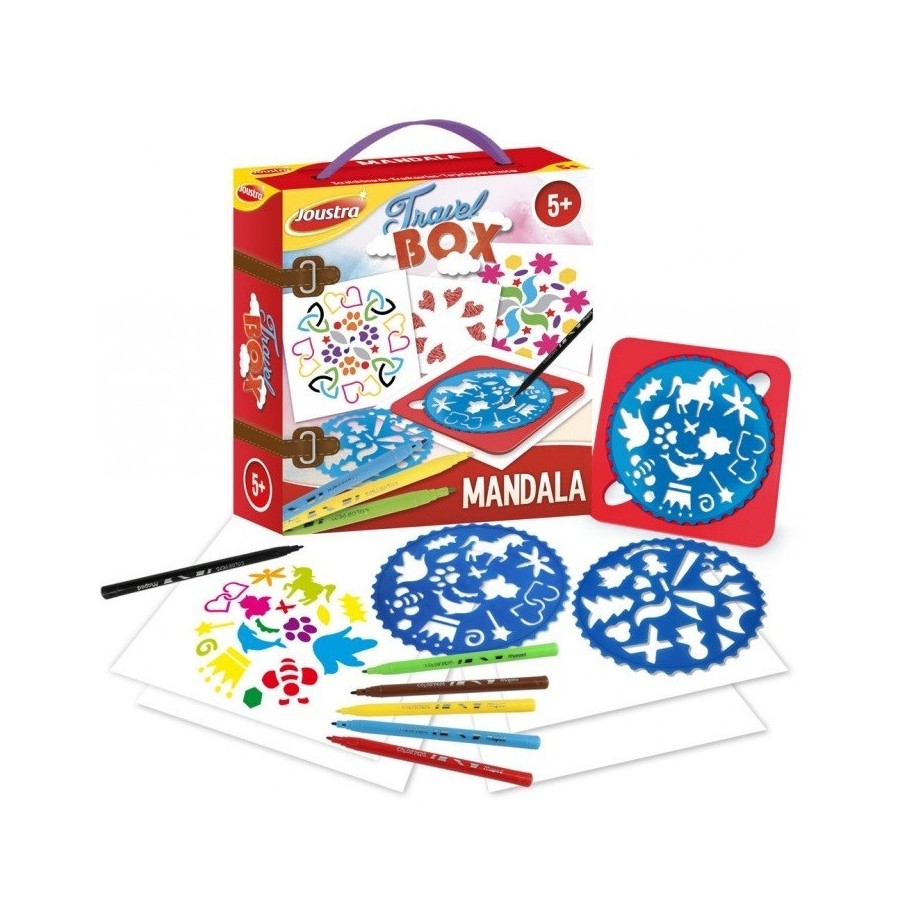 Coffret Mandala de voyage 10 pièces