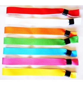 100 Bracelets satin doublé inviolables