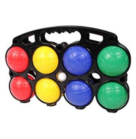 8 boules de pétanque plastique + cochonnet