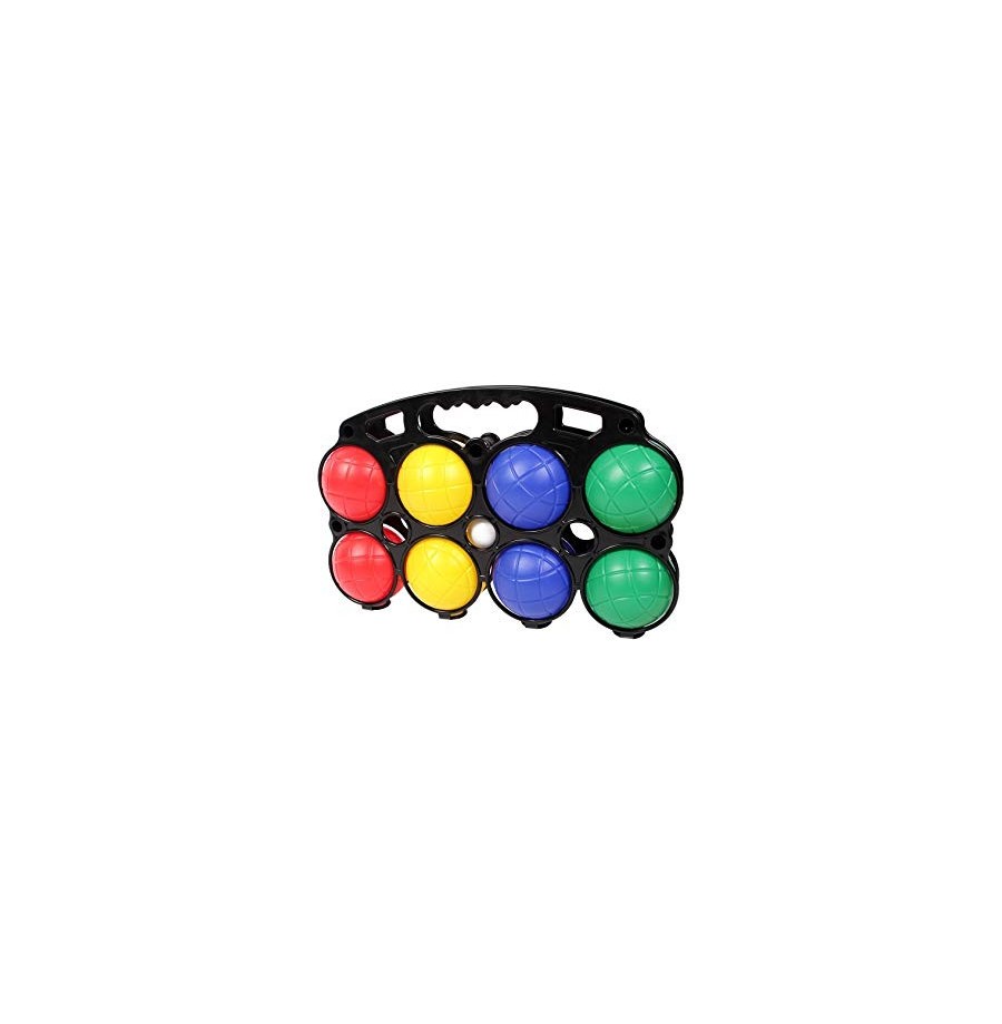 8 boules de pétanque plastique + cochonnet