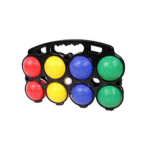 8 boules de pétanque plastique + cochonnet