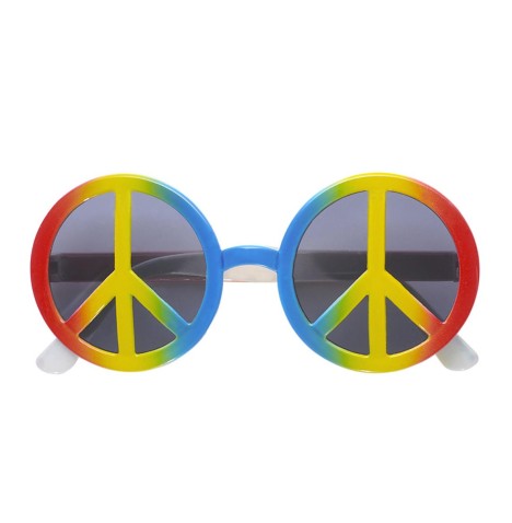 Lunette Peace and Love multicolore - Lunettes  pas cher