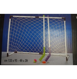 Set street hockey 2 cages+ 4 crosses + palets