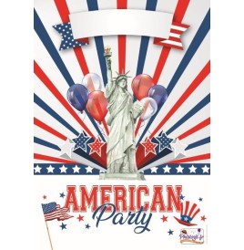 Affiche Américan Party  42 x 29/7 cm