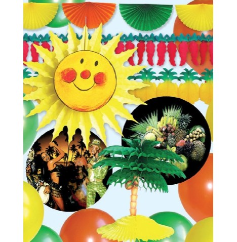 Mini Kit DECO EXOTIQUE - Tropical   pas cher