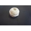 Pelote 100 g coton blanc diamètre 3 mm