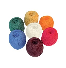 Assortiment 7 PELOTES coton couleurs 165 G - Décopatch - Feutrine -...