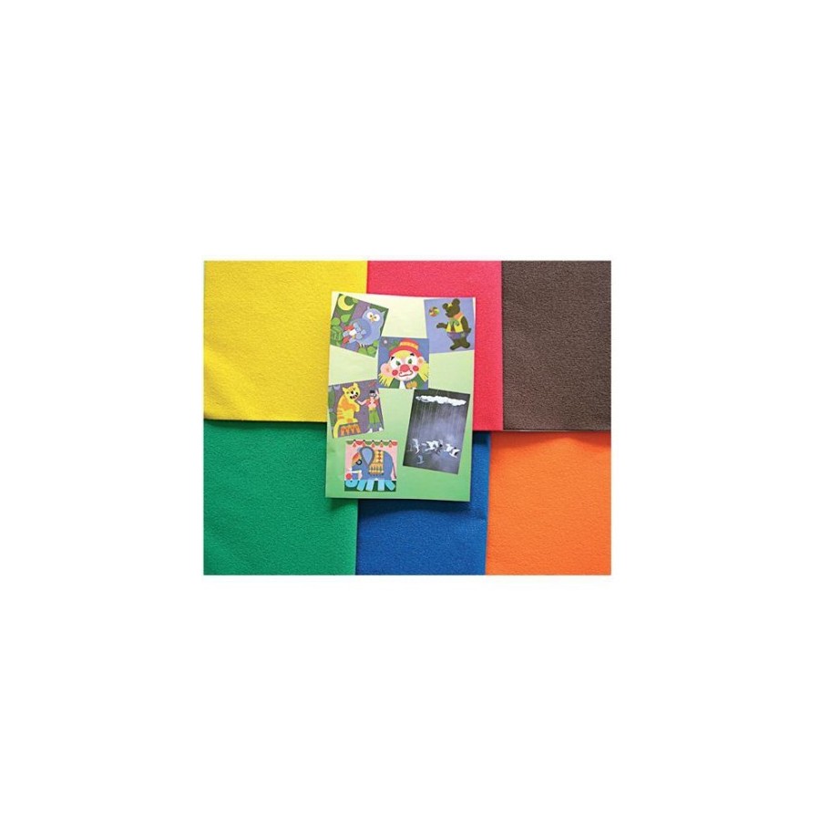 Pochette 12 coupes décovelle mousse 50 x 35 cm