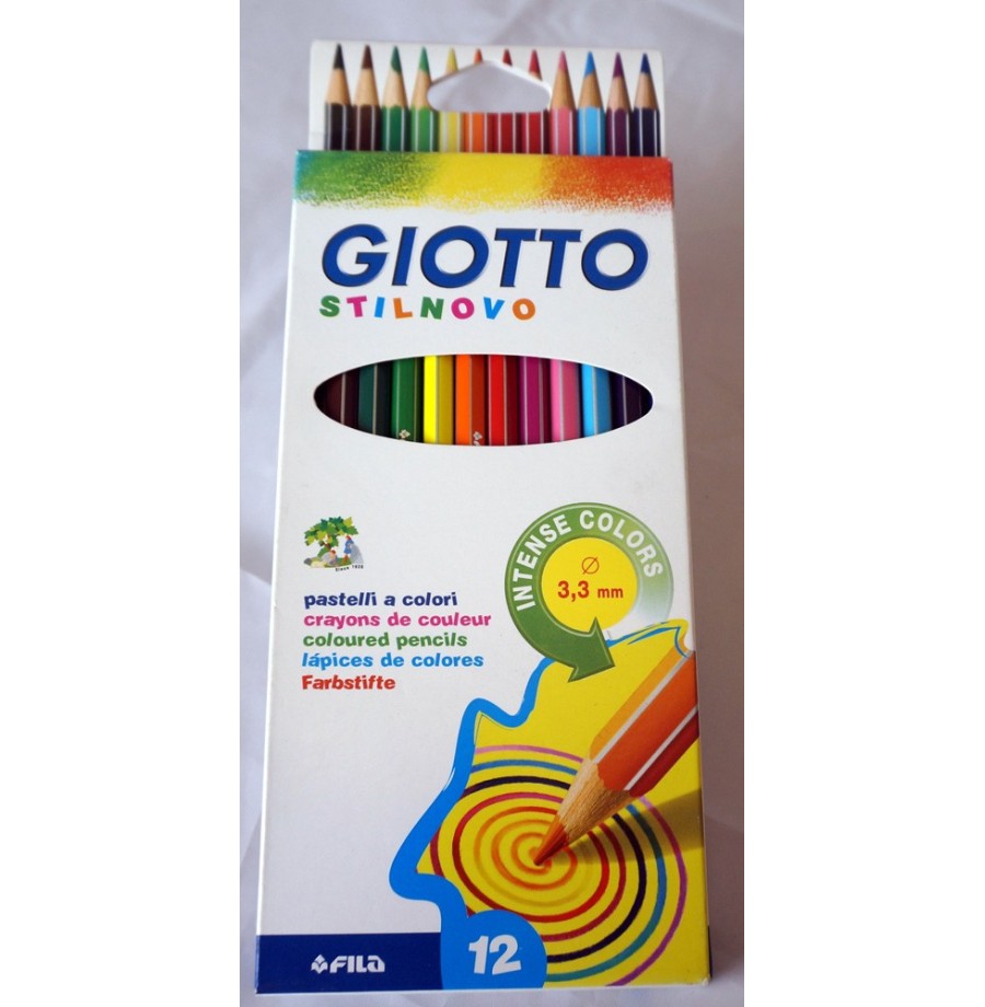 Etui de12 crayons GIOTTO Stilnovo