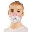 Masque protection tissu  Barbe Père Noël