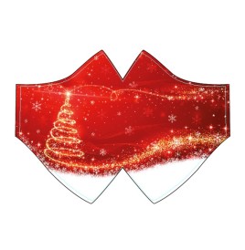 Masque protection tissu  Décor Noël