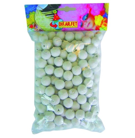 Boules dancing Blanches (sachet de 200) - Cotillons  pas cher