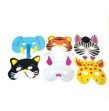 Masque animaux mousse assortis l'unité
