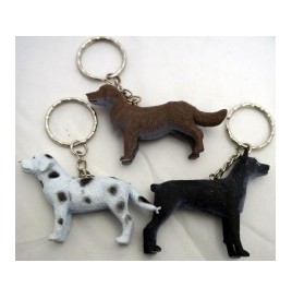 Porte-clés chien 5/7 cm