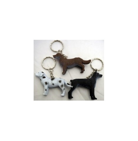 Porte-clés chien 5/7 cm