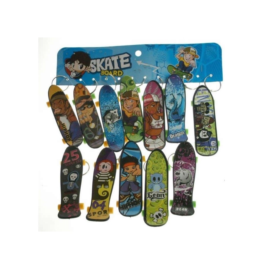 Porte-clés skateboard  10  cm