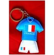 Porte-clés maillot France 7 cm