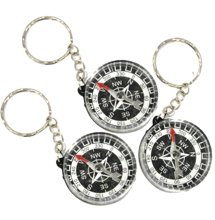 Porte clé Boussoles diam 4.5 cm