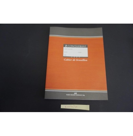 Cahier brouillon 17 x 22 cm - 48 pages - séyès