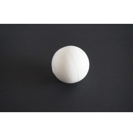 Boule styropore diamètre 70 mm l'unité