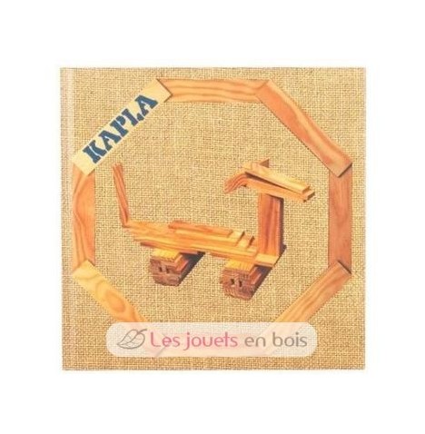 Livre Kapla N° 4 animaux simples et rigolos - Jeux bois  pas cher