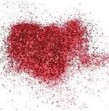 Paillettes fines rouge sachet de 50gr