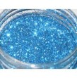 Paillettes fines bleu le sachet de 50 gr