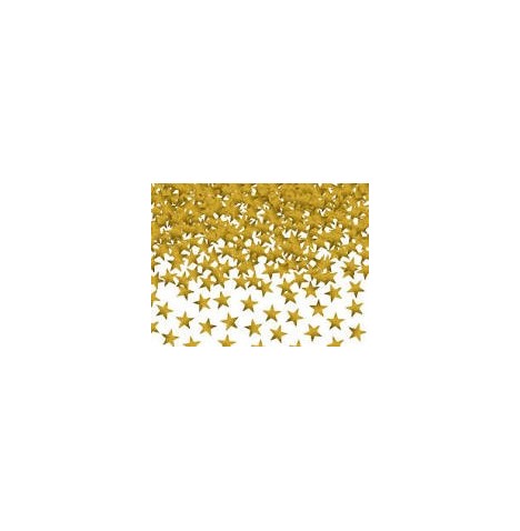 Sachet de 100gr paillettes étoiles Or 5mm