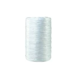 Bobine 40 g raphia viscose blanc