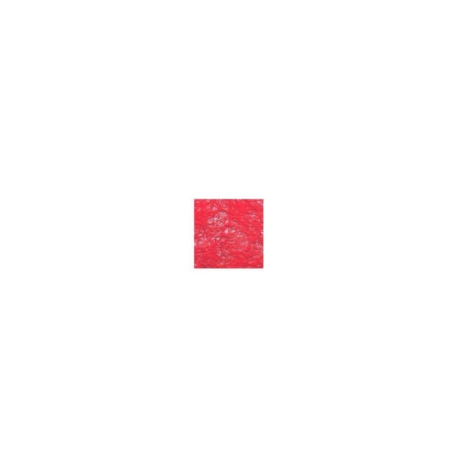 Sisal en rouleau 50 x 100 cm Rouge