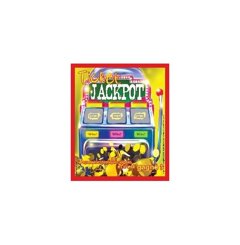 Tickets à gratter 'JACKPOT' le 100 gagnant