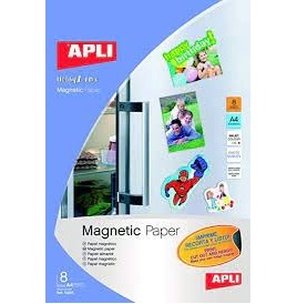 Papier magnétique 8 fles A4