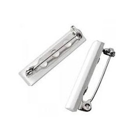 Broche auto collante long 30 mm lot de 10