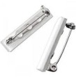Broche auto collante long 30 mm lot de 10