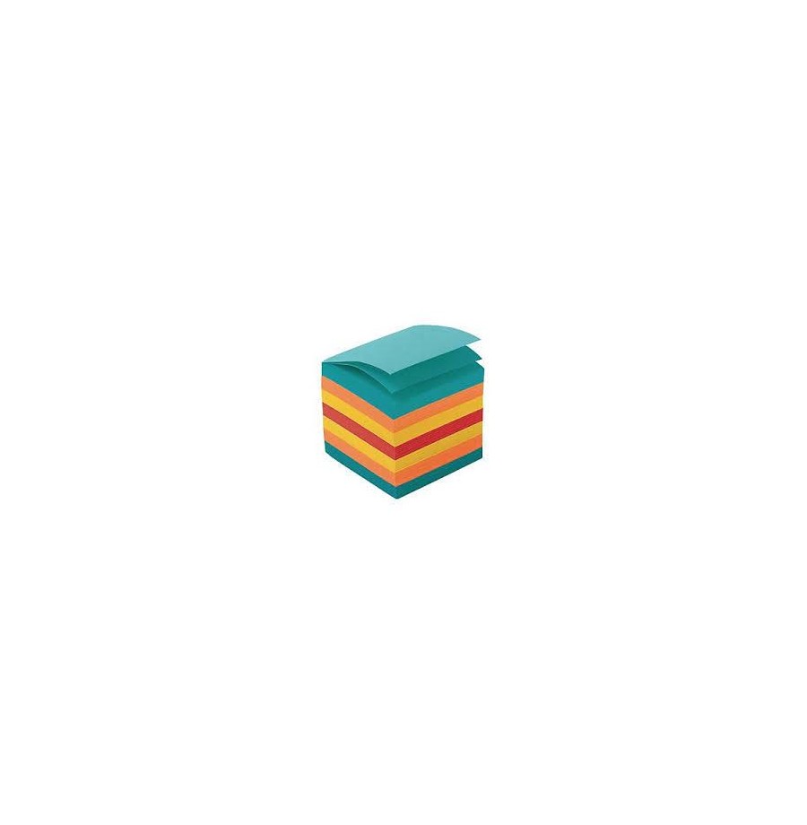 Bloc cube 90 x 90 x 90 non encollé couleurs assorties