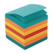 Bloc cube 90 x 90 x 90 non encollé couleurs assorties