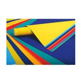 25 Feuilles de papier affiche 90 gr 60 x 80 cm Couleurs assorties
