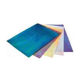 Papier Irisant 23 x 33 cm 10 fles - 5 couleurs